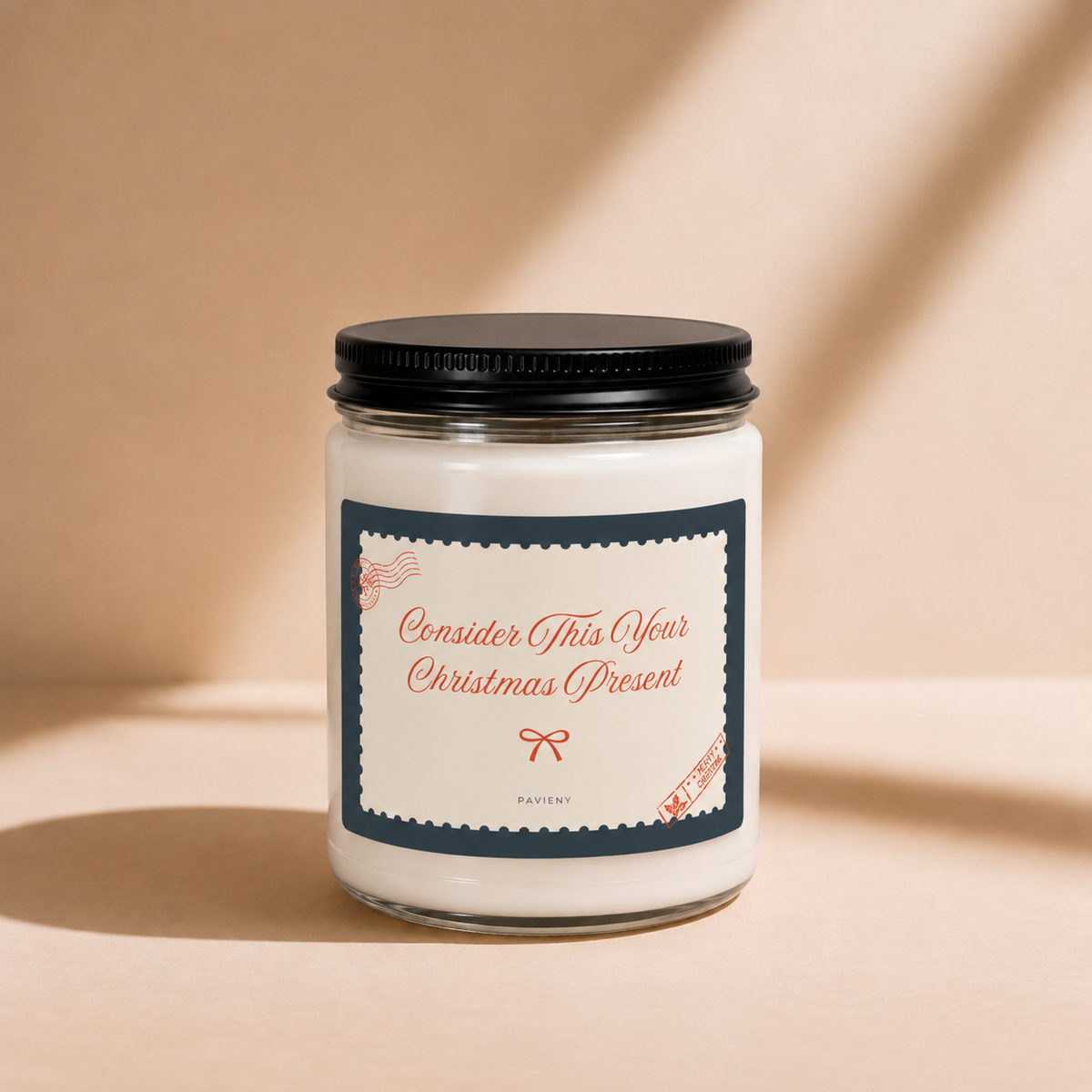 Christmas Present Candle