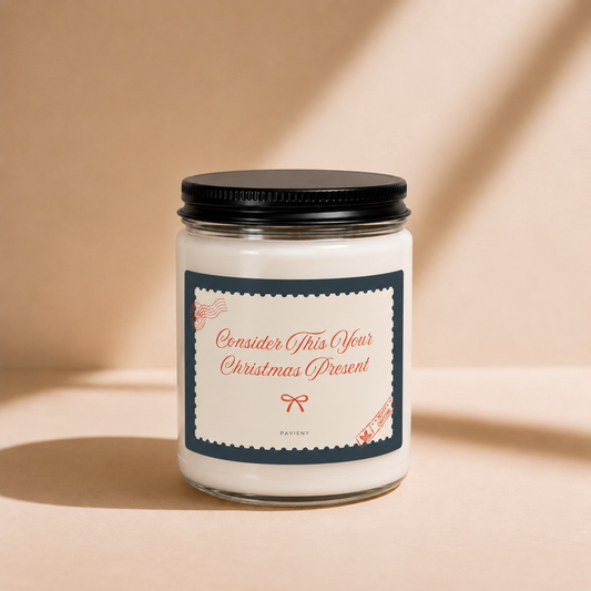 Christmas Present Candle