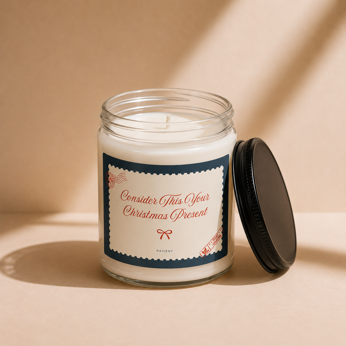 Christmas Present Candle