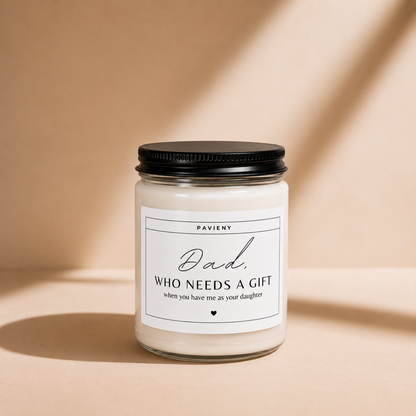 Funny Dad Candle