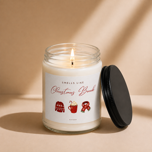 Christmas Break Candle