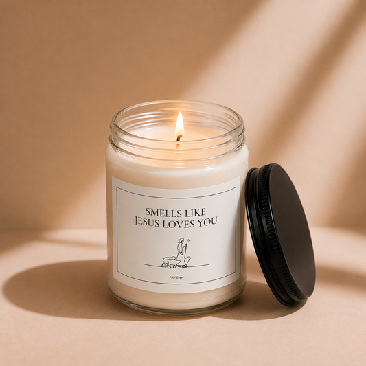 Jesus Love Candle
