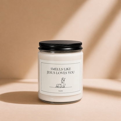 Jesus Love Candle