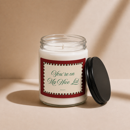 You’re on My Nice List Candle