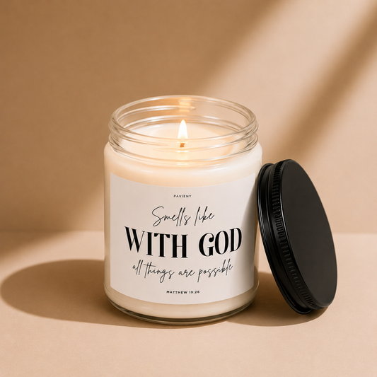 All Things Are Possible Candle