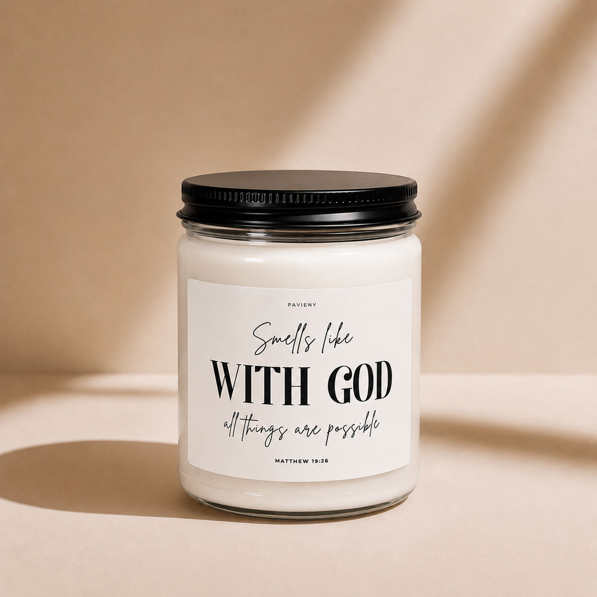 All Things Are Possible Candle