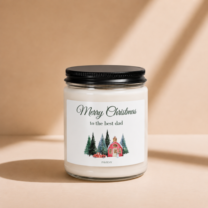 Christmas For Dad Candle