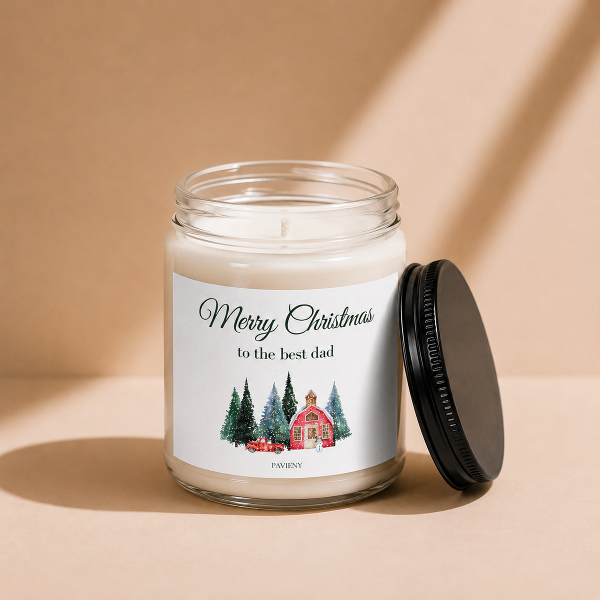 Christmas For Dad Candle