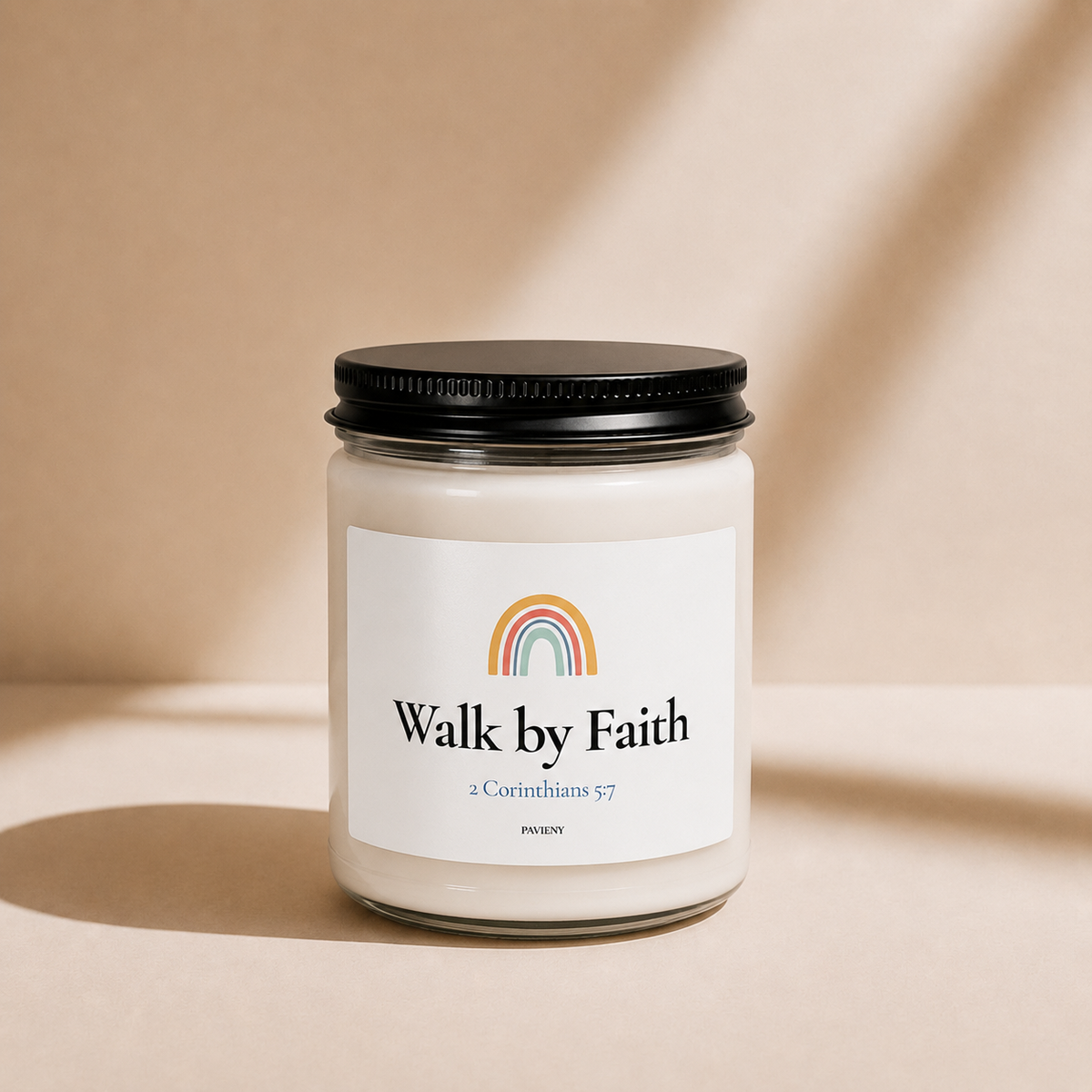 Walk by Faith Candle