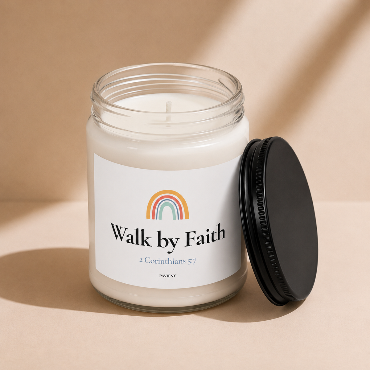 Walk by Faith Candle