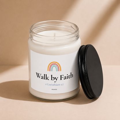 Walk by Faith Candle