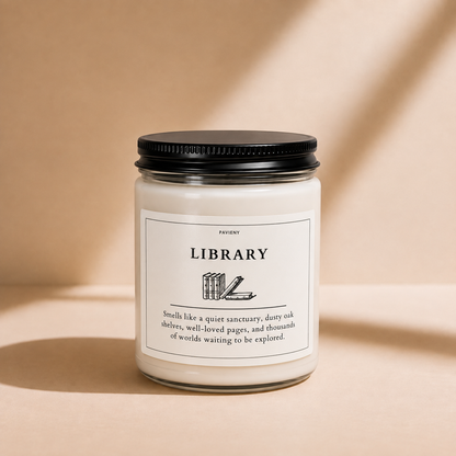 Library Candle