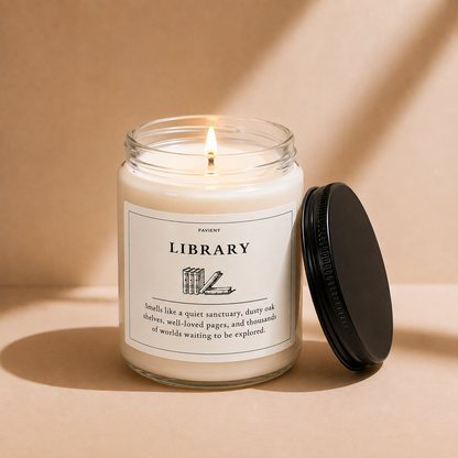 Library Candle