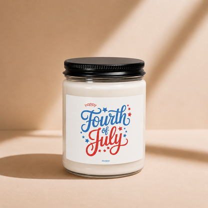 Fourth of July Candle
