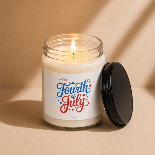 Fourth of July Candle