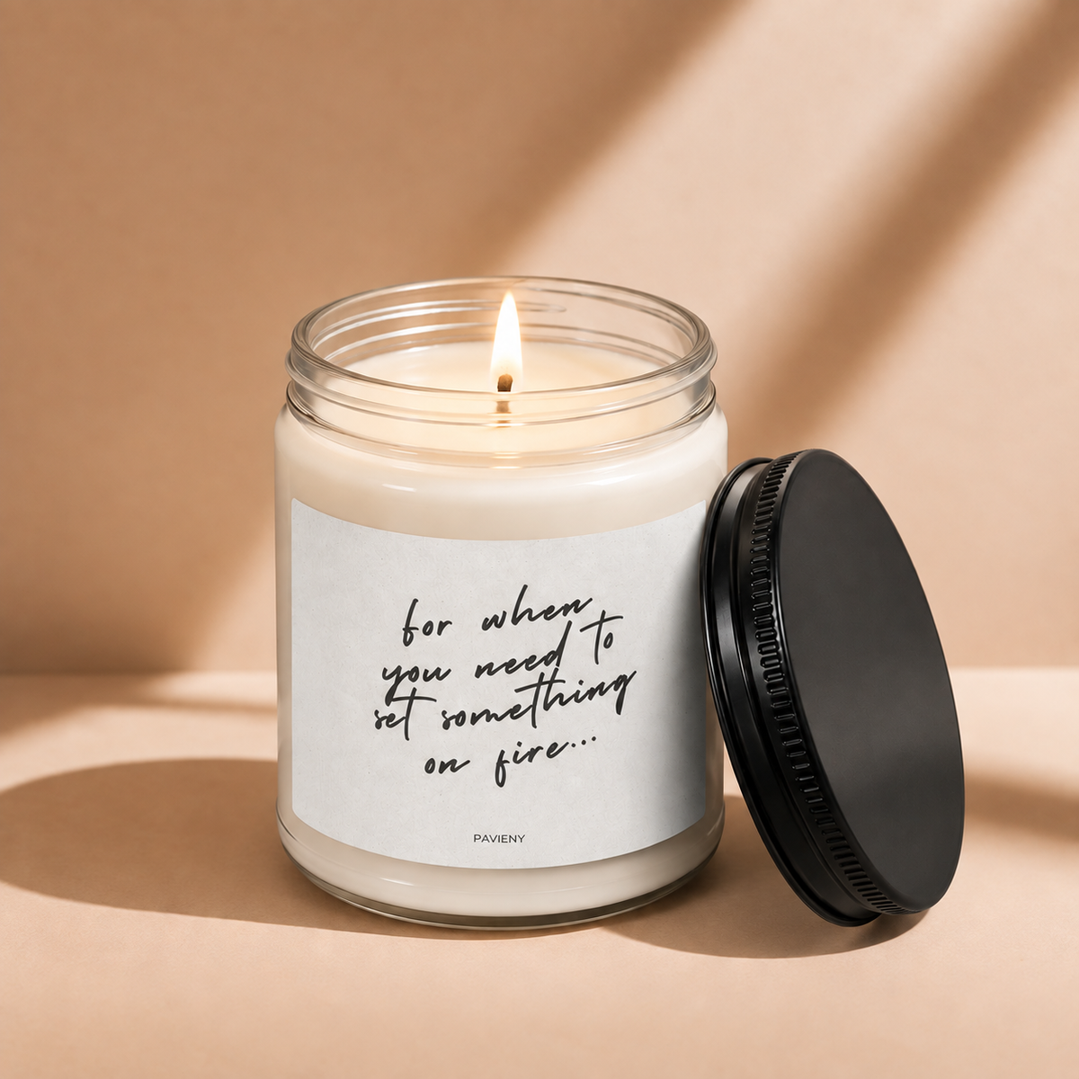 Set Something on Fire Candle