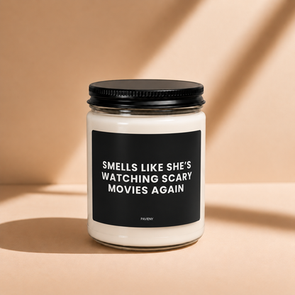 Scary Movie Candle —  For Her