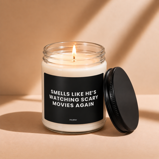 Scary Movie Candle — For Him