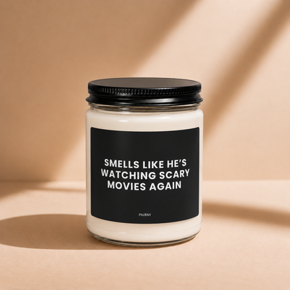 Scary Movie Candle — For Him