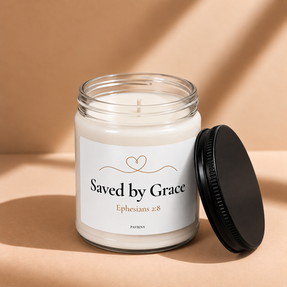 Saved by Grace Candle