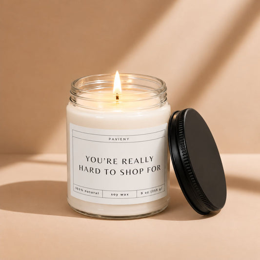 Hard to Shop For Candle