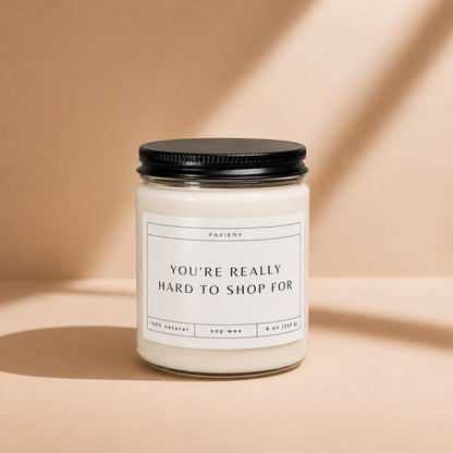 Hard to Shop For Candle