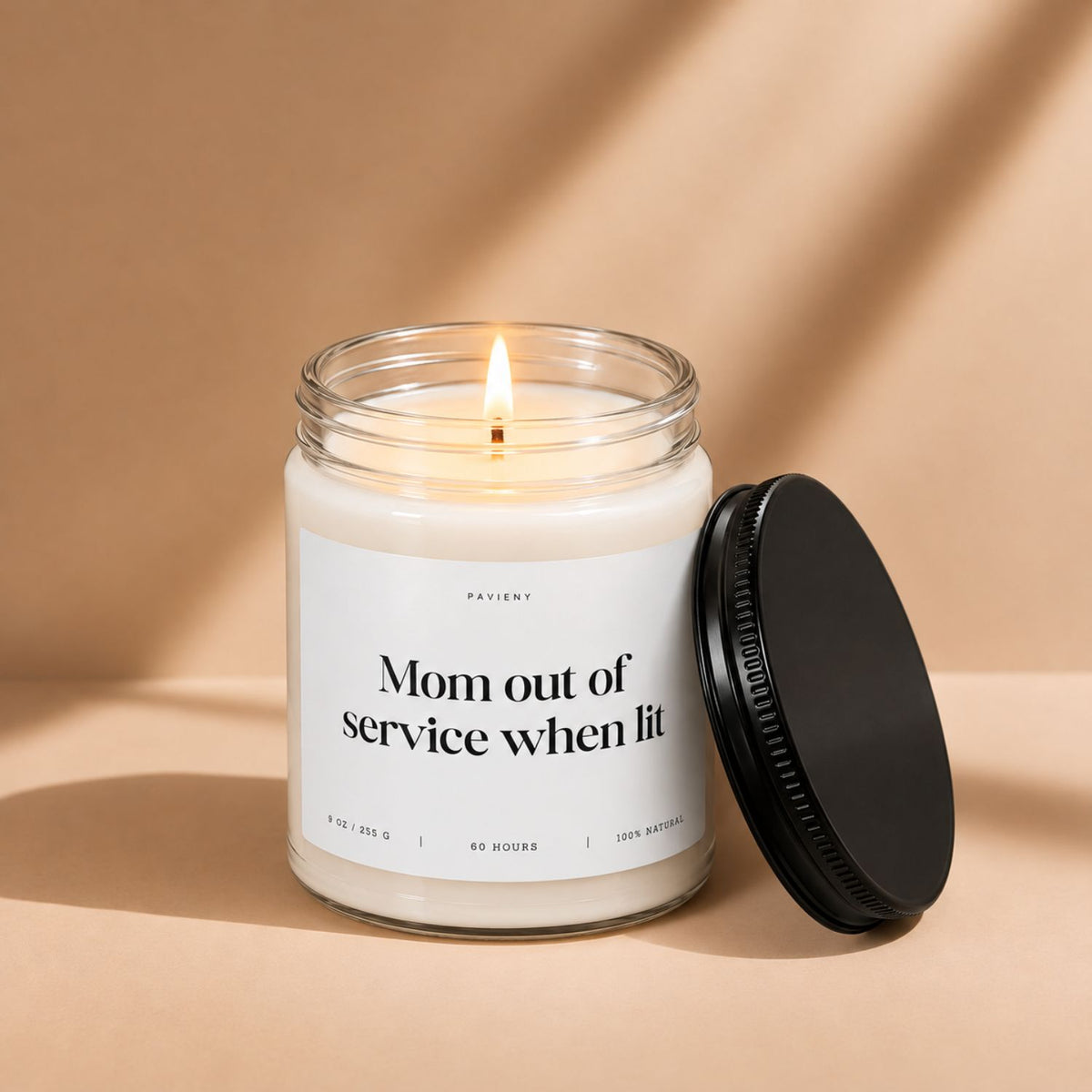 Mom Out of Service Candle